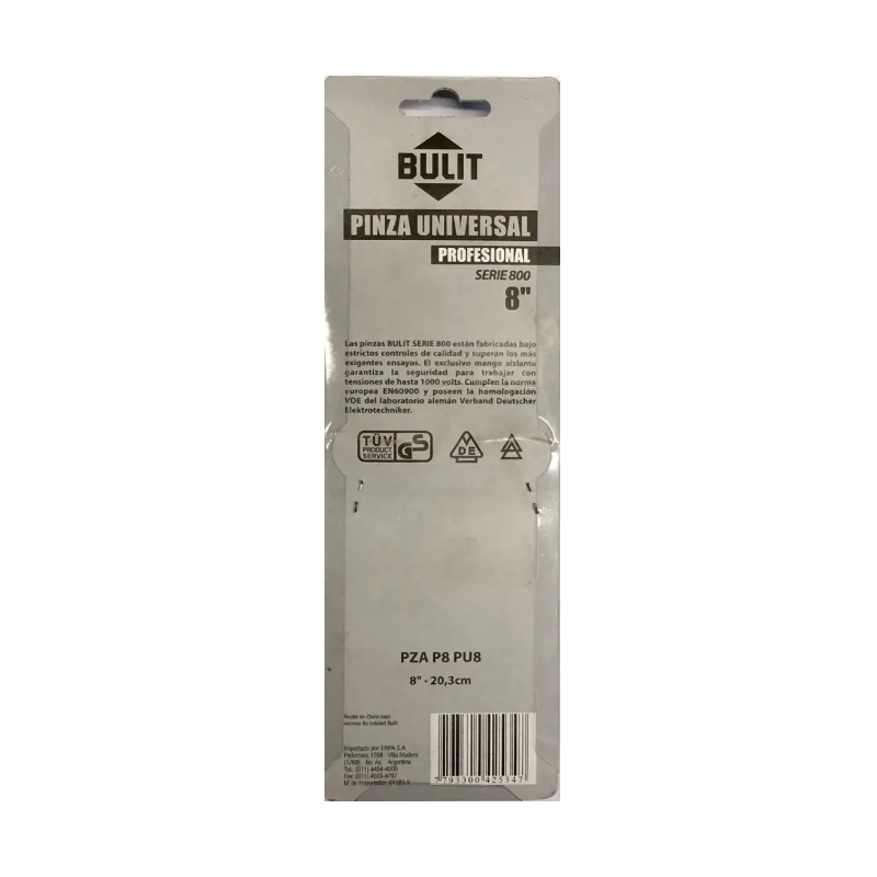 Pinza universal Serie 800 aislada 1000v - Bulit - Image 7