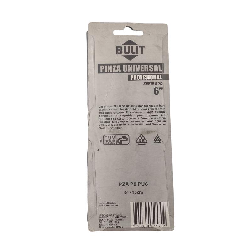 Pinza universal Serie 800 aislada 1000v - Bulit - Image 3