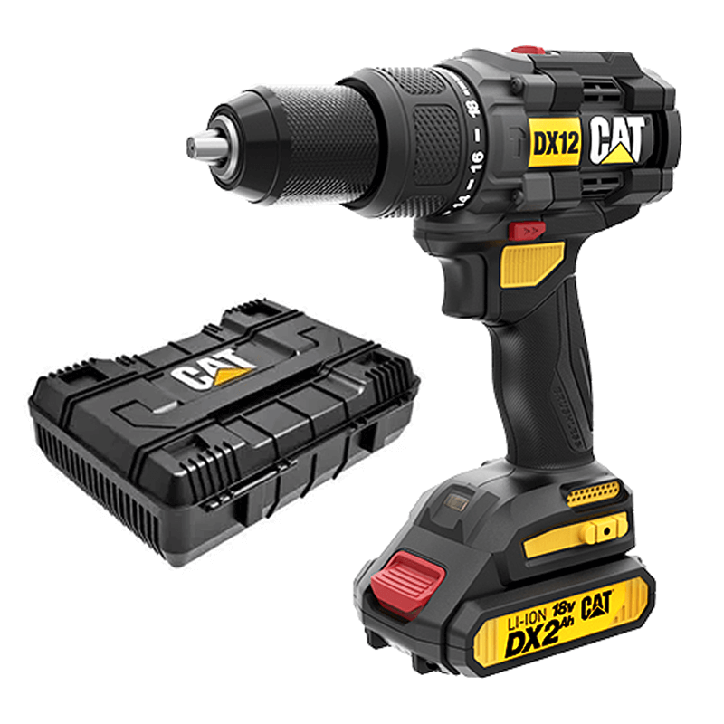 Taladro Atornillador Percutor Brushless DX12 – Cat / Caterpillar - Image 5