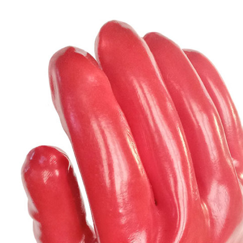 Guante PVC Rojo Semi Pesado 40 CM 2908 - Duty - Image 5
